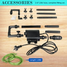White Double Tube Aquarium External Canister Filter